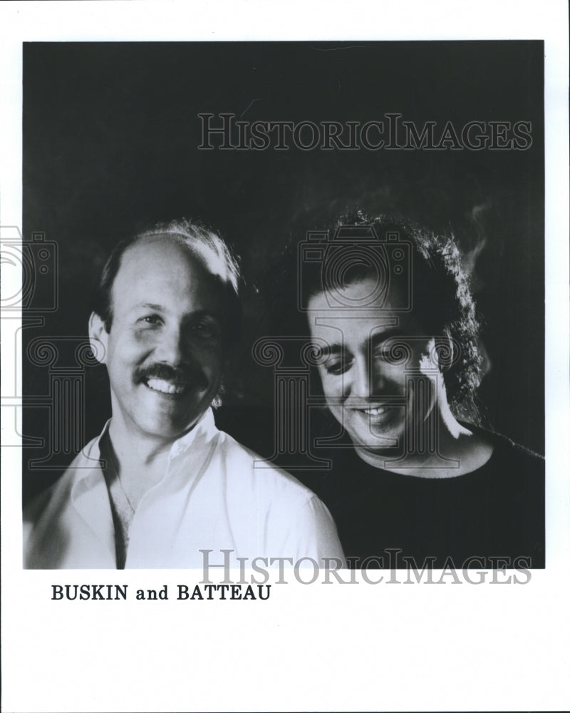 Press Photo Robin Batteau and David Buskin, Singers - Historic Images