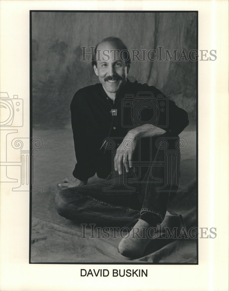 Press Photo David Buskin, Singer - Historic Images