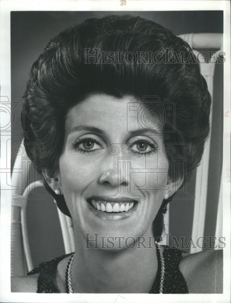 1975 Press Photo Actress Marcia Wallace Got Her Start On The Merv Griffin Show - Historic Images