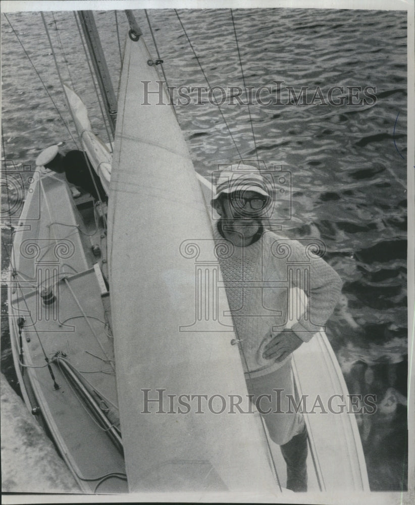 1967 Press Photo William Wallace, Yacht, Britain - Historic Images