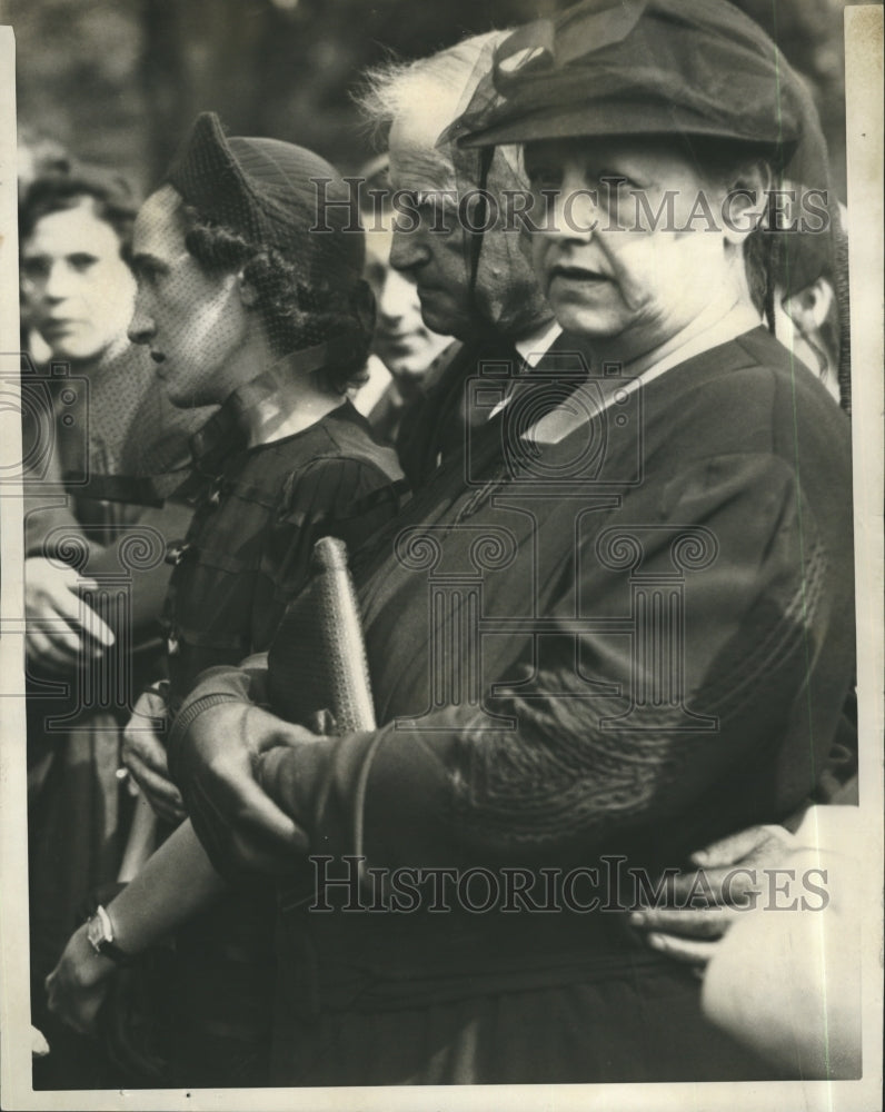 1937 Press Photo Funeral of Murdered Policeman, Larry Murphy - Historic Images