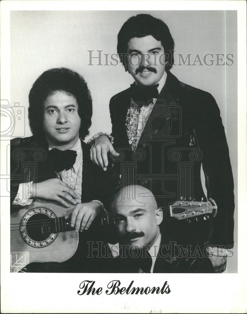 Press Photo Music Group The Belmonts With Dan Rubado - Historic Images