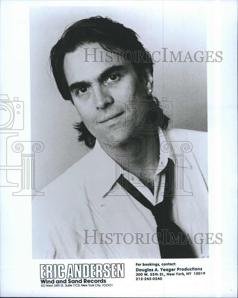 Press Photo Eric Anderson Singer - Historic Images