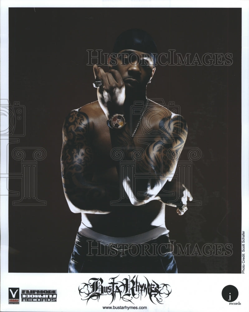 2003 Press Photo Busta Rhymes - Historic Images