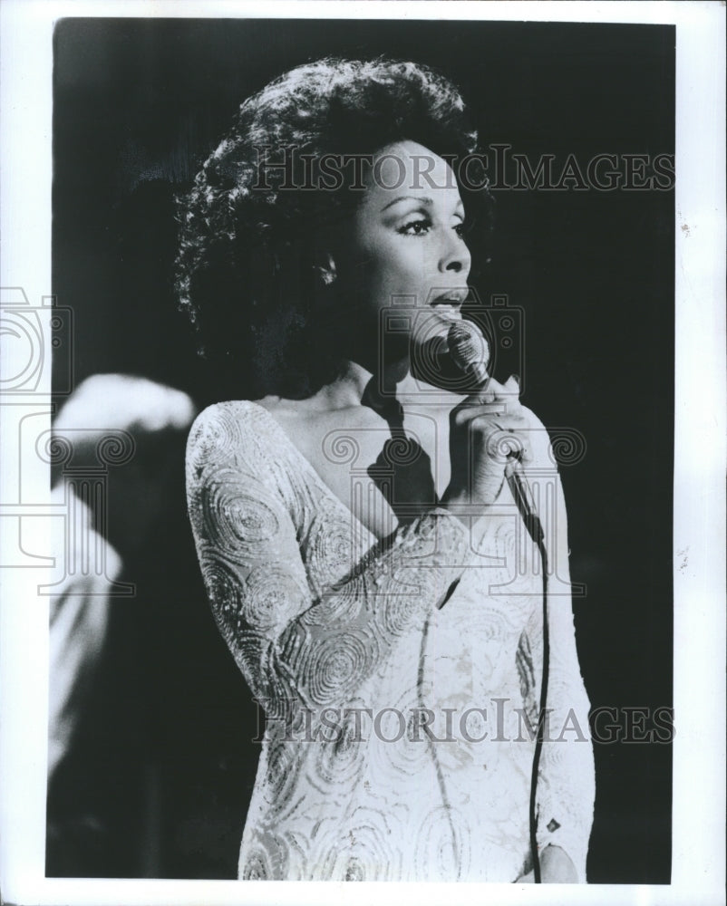 1978 Press Photo Diahann Carroll-A Holiday Tribute To The Radio City Music Hall - Historic Images