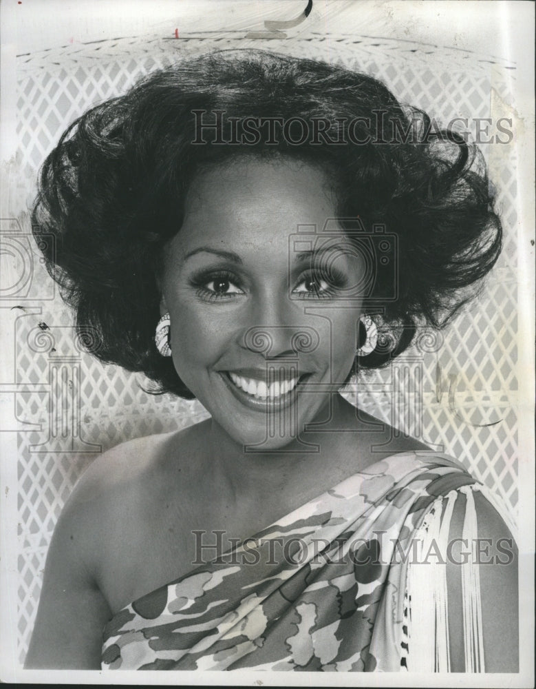 1976 Press Photo Actress Diahann Carroll in &quot;The Diahann Carroll Show&quot; - Historic Images