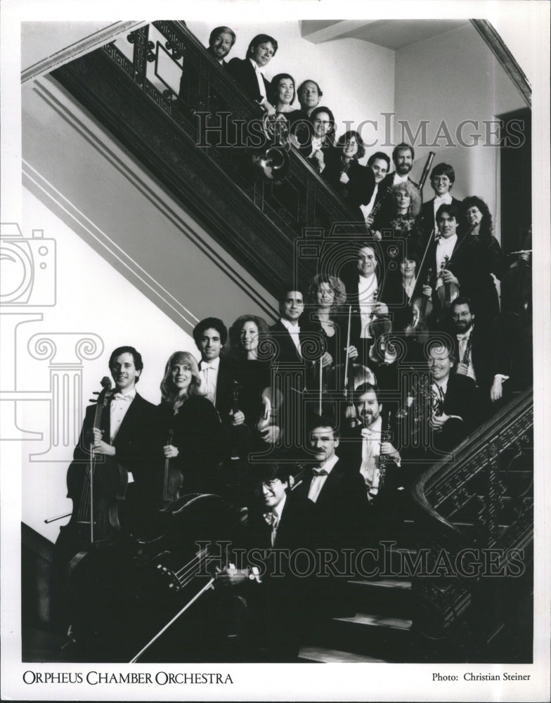 Press Photo Orpheus Chamber Orchestra, The Bank of Boston Celebrity Series - Historic Images