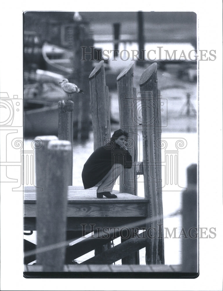 1995 Press Photo Julia Ormond, actress - Historic Images