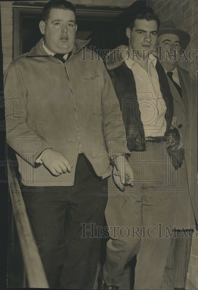 1953 Press Photo John Paul Zani Charged with Extortion - Historic Images