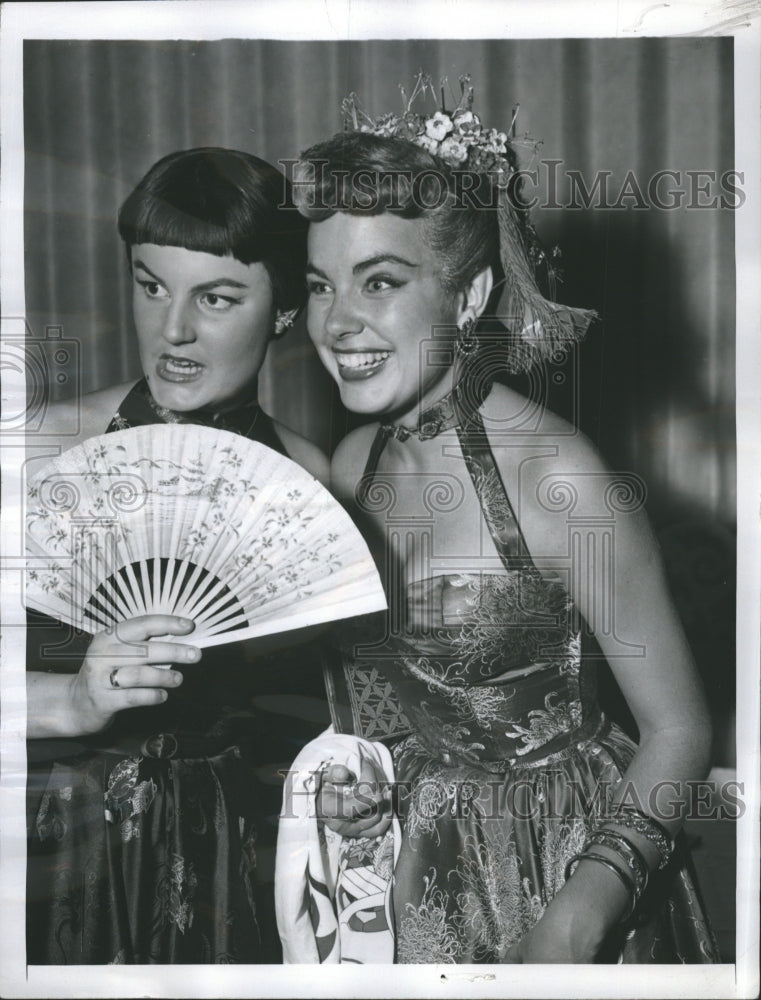 1954 Press Photo Susan Zanuck at Party at Ciro&#39;s Hollywood - Historic Images