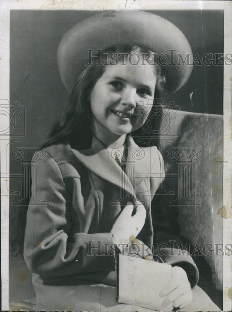 1950 Press Photo Actress Lora Lee Michels - Historic Images