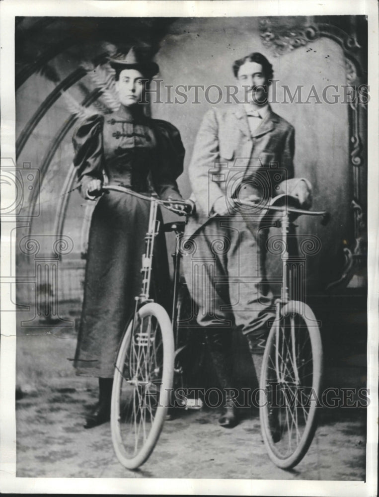 1958 Press Photo B.M. Baruch, Annie Griffen - Historic Images