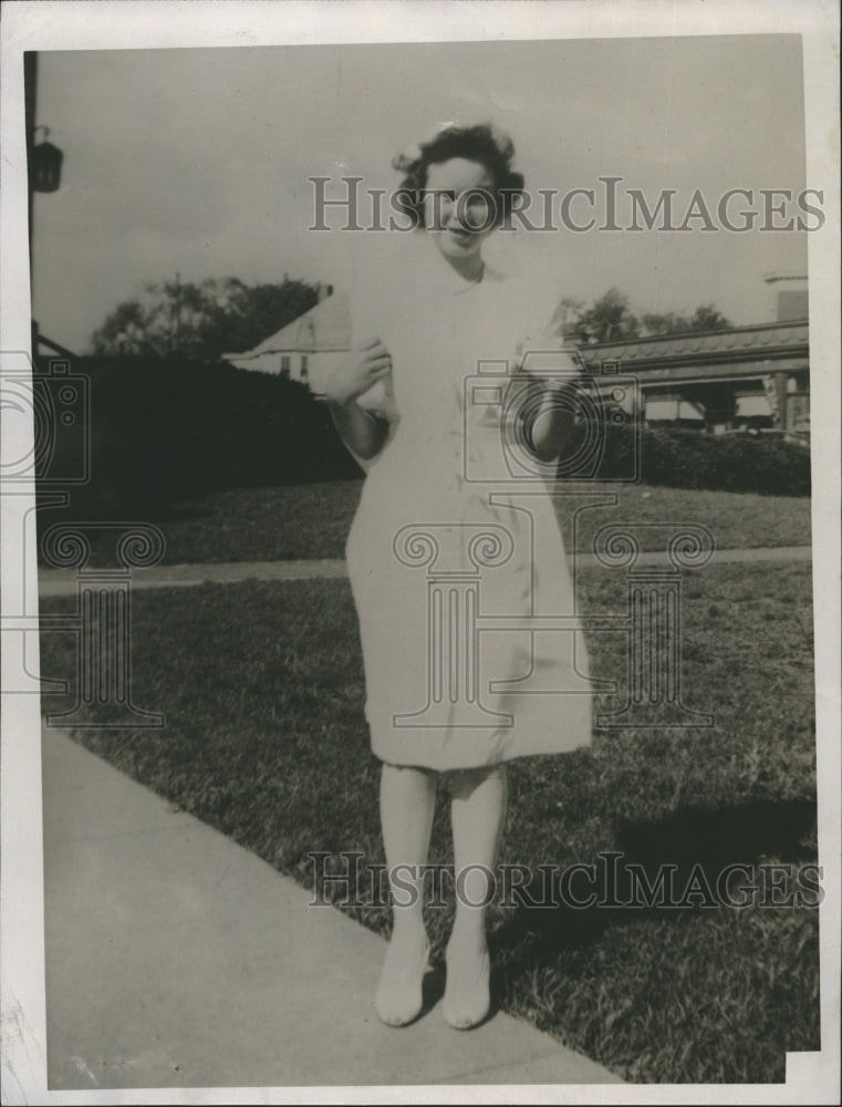 1946 Press Photo Marion Delaney Missing Girl - Historic Images