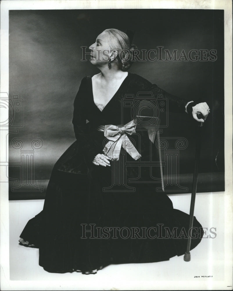 1993 Press Photo Agnes De Mille Choreographer - Historic Images
