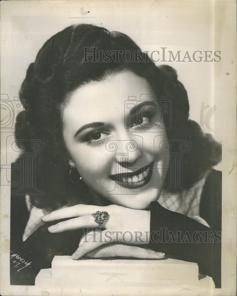 1955 Press Photo Lillian Shelby stars in the musical &quot;Show Boat&quot; - Historic Images