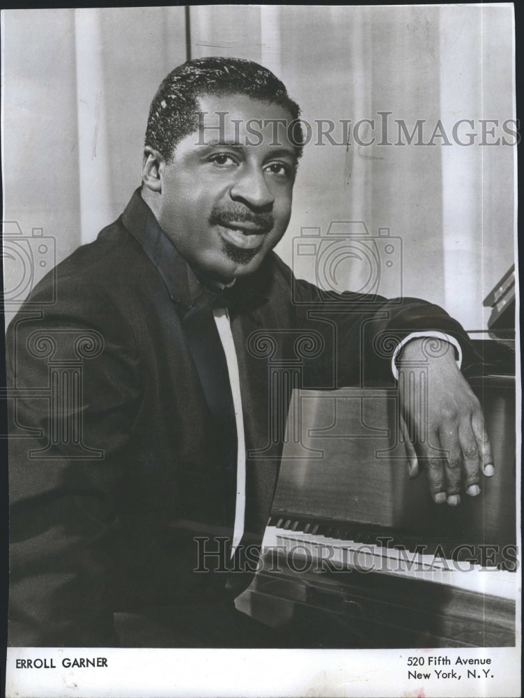 1971 Press Photo Erroll Garner American jazz pianist and composer. - Historic Images