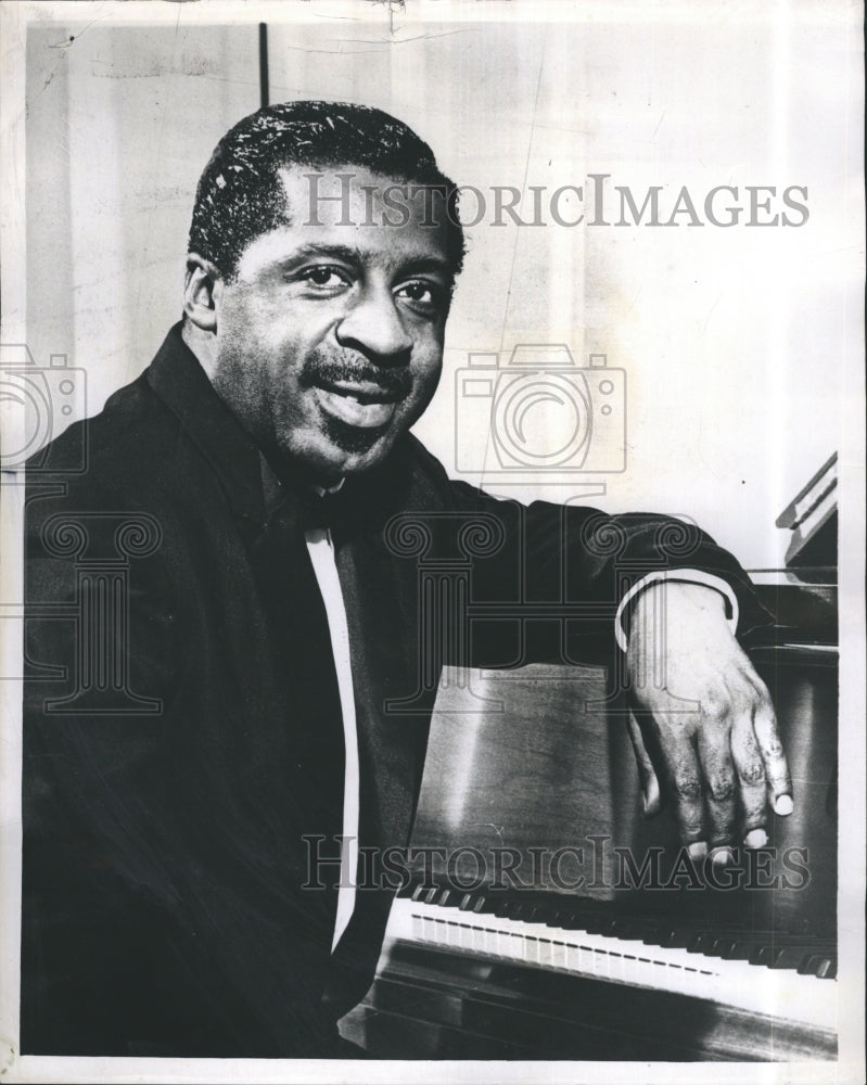 1968 Press Photo Erroll Garner American jazz pianist and composer. - Historic Images