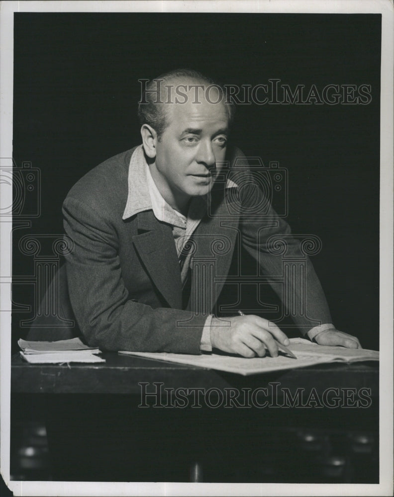 1949 Press Photo Eugene Ormandy Conductor - Historic Images