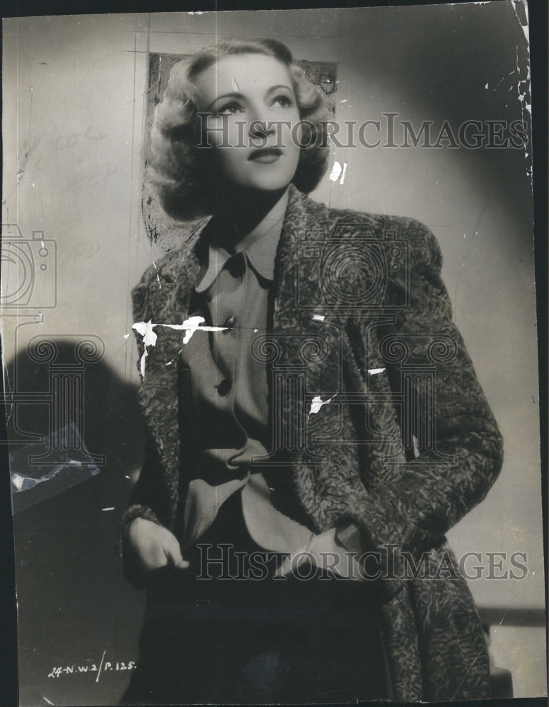 1938 Press Photo Annabella, voted the world's best-dressed girl - Historic Images