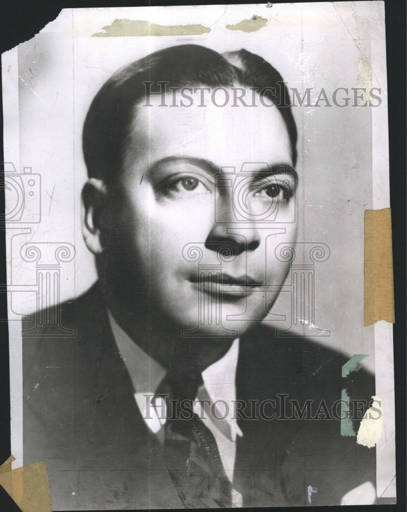 1956 Press Photo Earl Wilson Movie Columnist - Historic Images