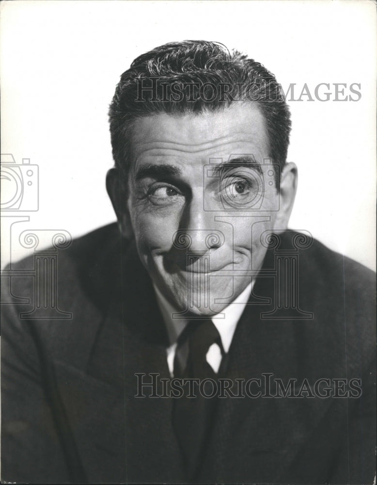 1943 Press Photo Actor Edward Everett Horton - Historic Images