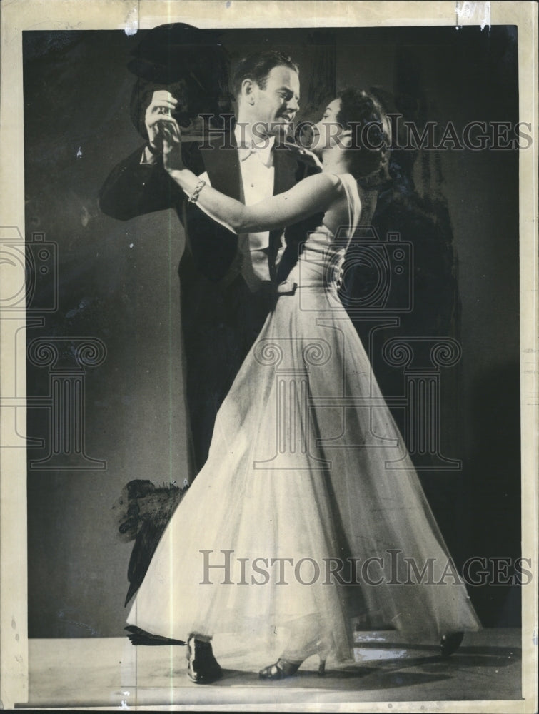 1939 Press Photo Margaret &amp; Victor Horst Director Of Arthur Murray Dance Studio - Historic Images