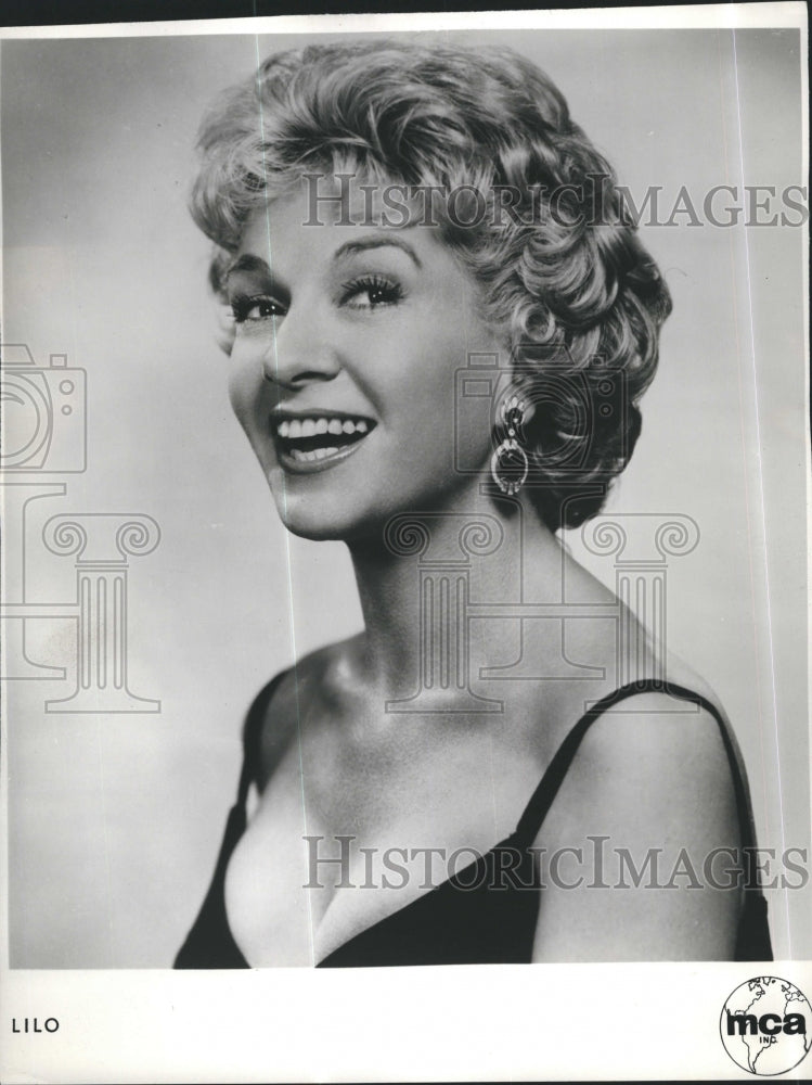 1962 Press Photo Actress Lilo in the film &quot;Anything Goes&quot; - Historic Images