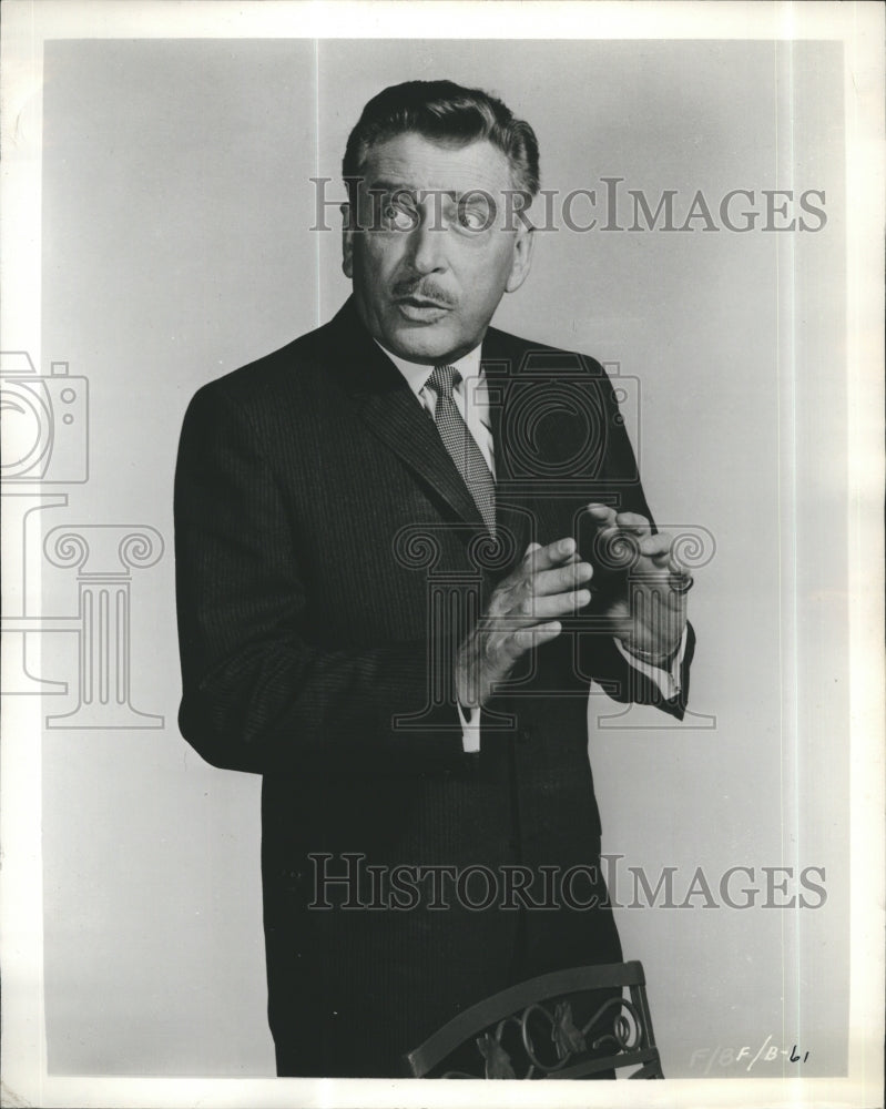 1964 Press Photo Actor Leon Ames - Historic Images