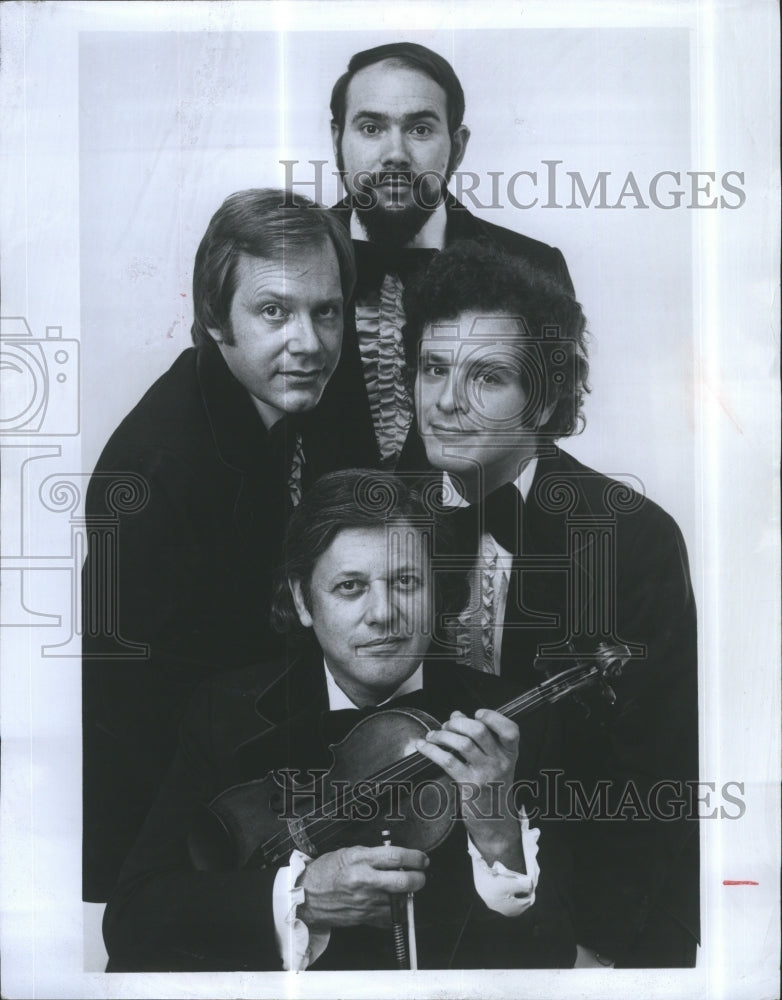 1979 Press Photo Robert Mann,Samuel Viola,Earl Carlyss Are Julliard String Band - Historic Images
