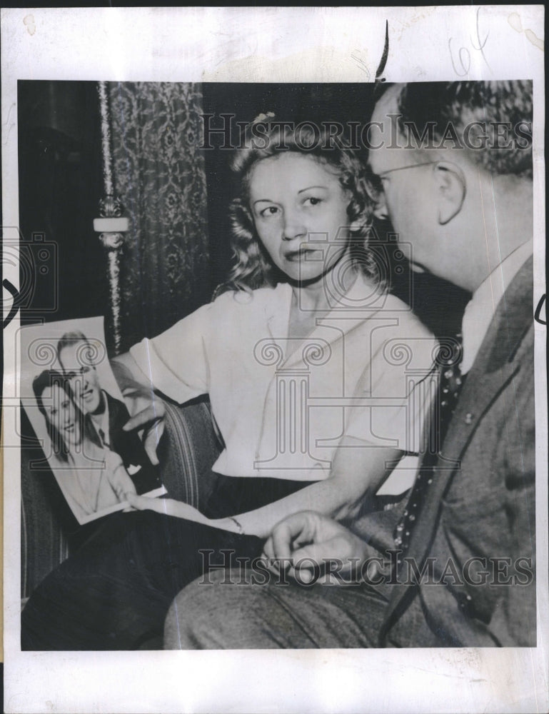 1948 Press Photo Jacqueline Horner Feared Kidnapped - Historic Images