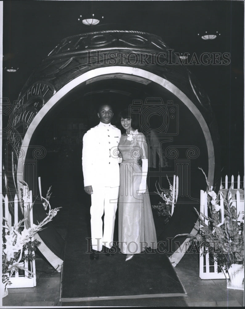 1964 Deborah Hebron,  U.S. Military Academy, Cadet Robert B. Ramsay-Historic Images