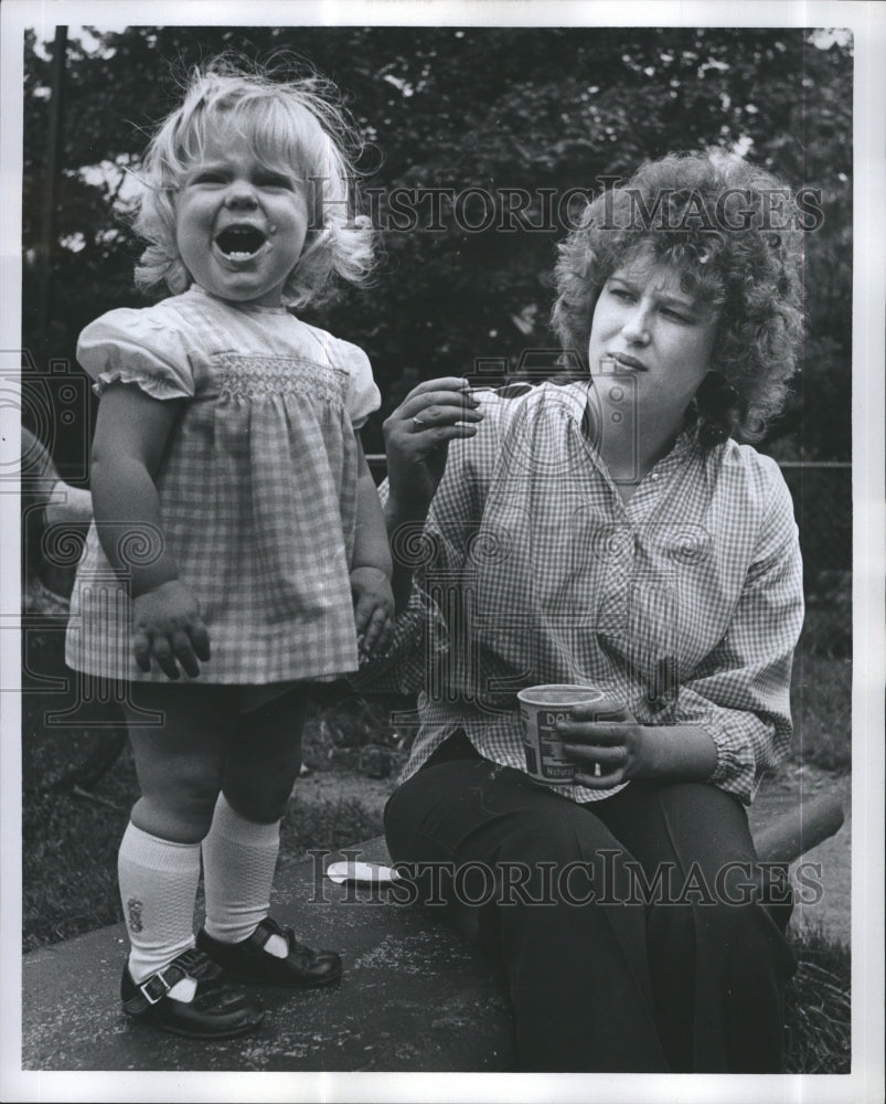 Press Photo First Test Tube Baby, Louise Brown - Historic Images