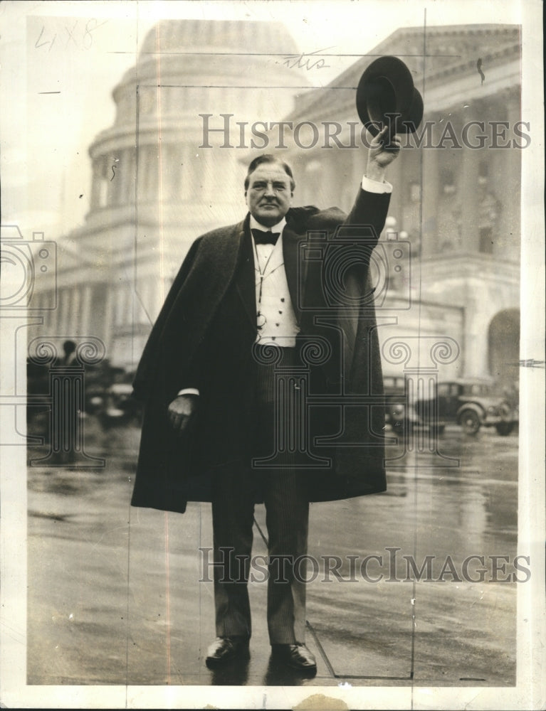 1933 Press Photo Senator Tom Heflin of Alabama posing for photo - Historic Images