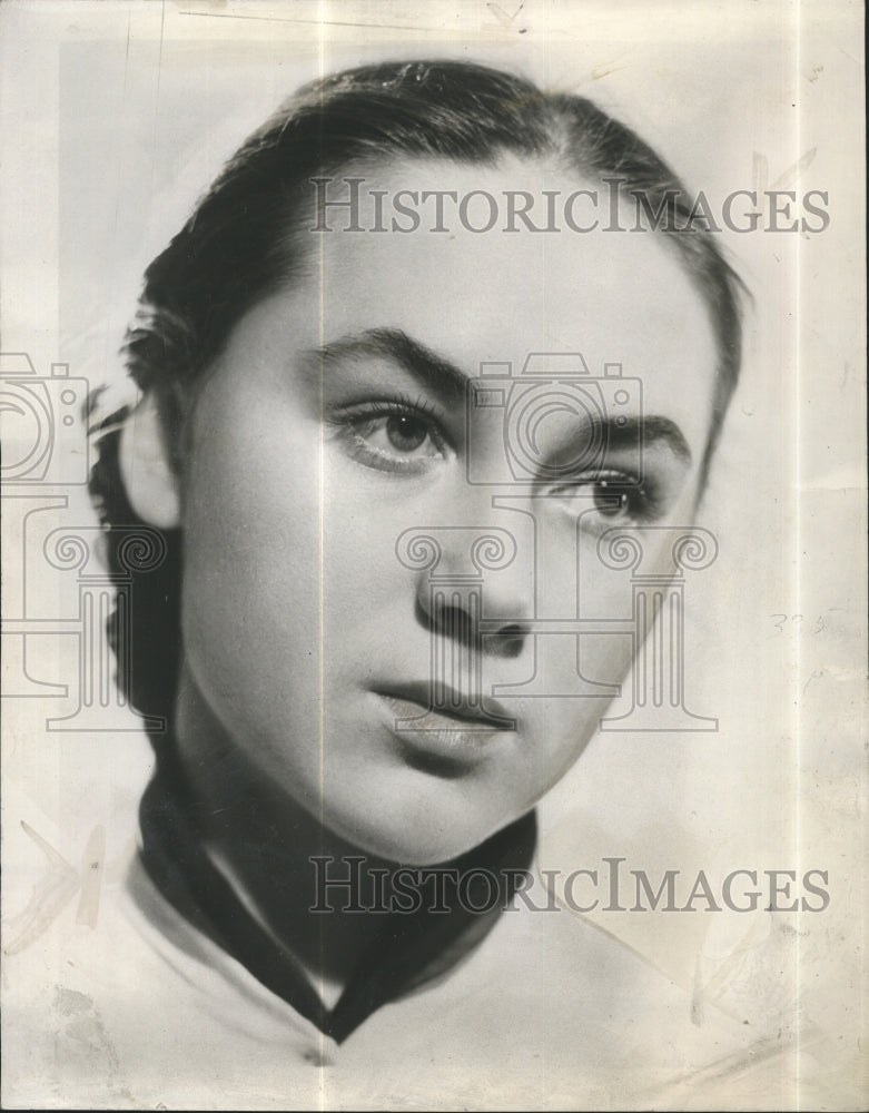 1961 Press Photo Actress Ljudmilla Butenina - Historic Images