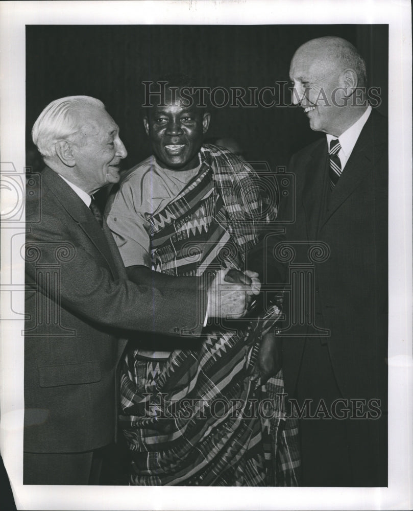 1958 Press Photo Prime Minister Dr Kwame Nkrumah - Historic Images