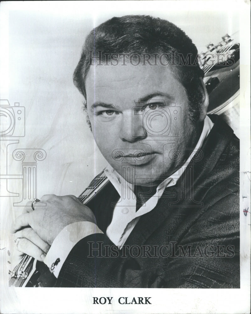 1972 Press Photo Country musician Roy Clark - Historic Images