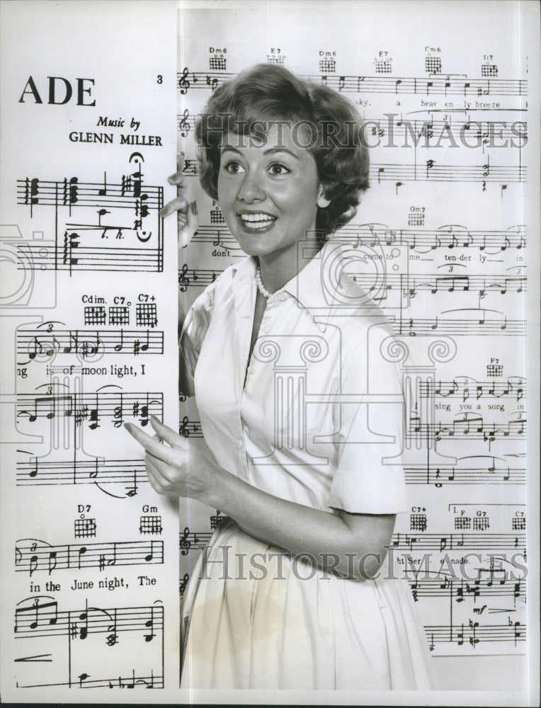 1961 Patty Clark on "Glenn Miller Time" - Historic Images