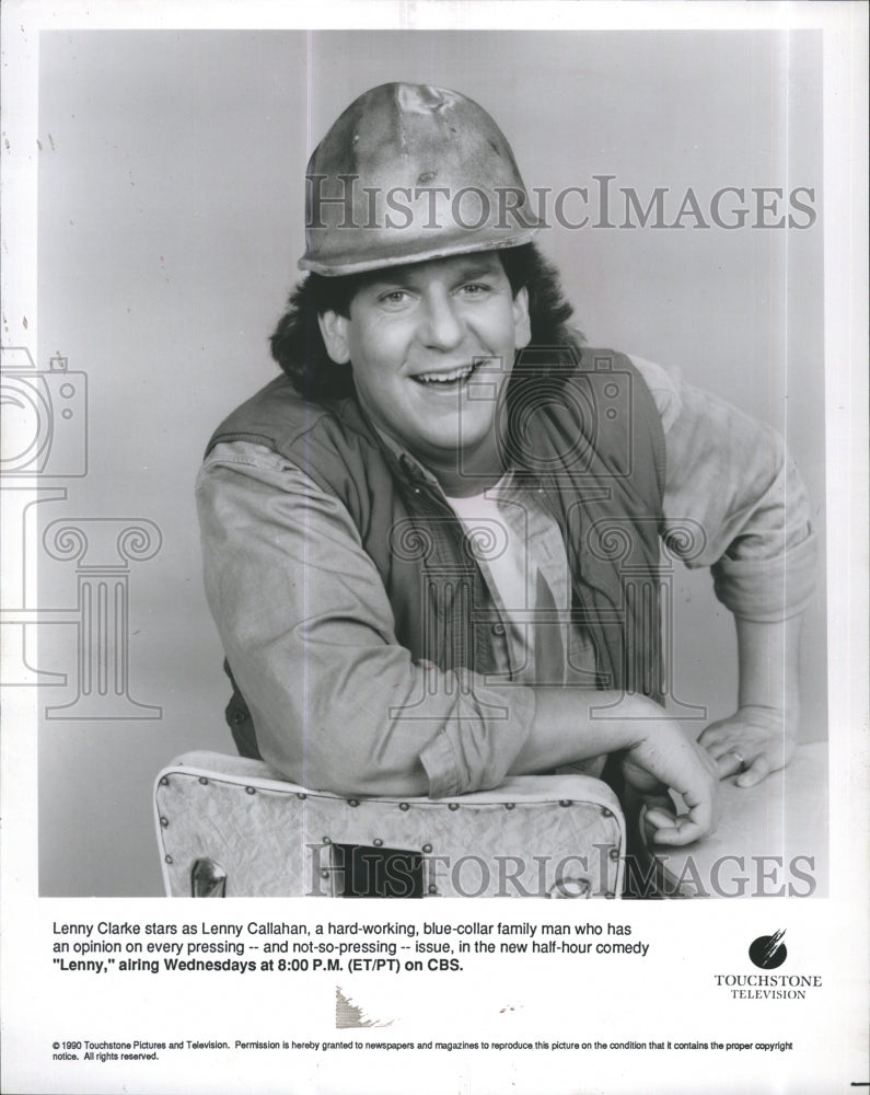 1990 Press Photo Lenny Clark on &quot;Lenny&quot; - Historic Images