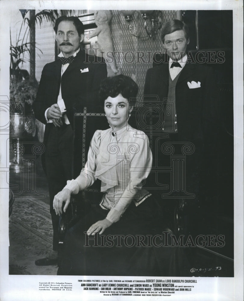 1972  Anne Bancroft in "Young Winston" - Historic Images