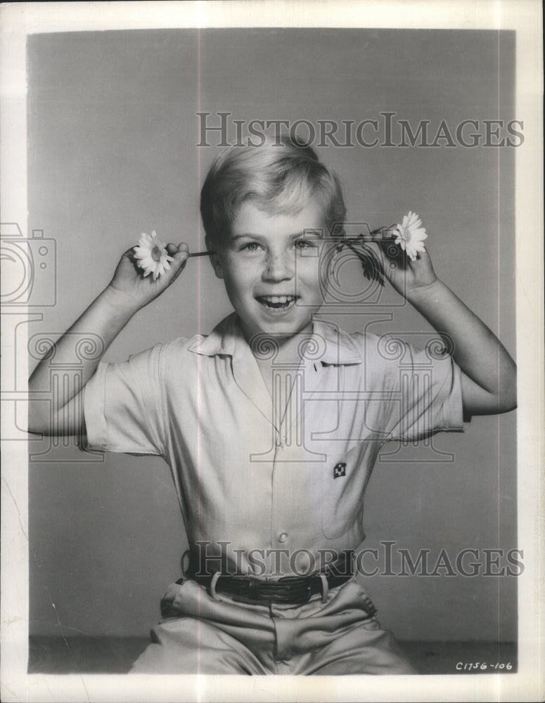 1960 Press Photo Charles Herbert in &quot;Please Don&#39;t Eat the Daisies&quot; - Historic Images