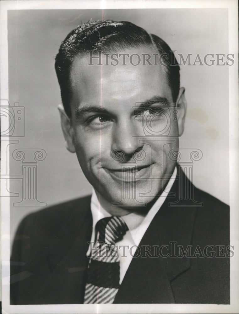 1957 Press Photo Don Herbert stars NBC TV's "Watch Mr. Wizard" - Historic Images