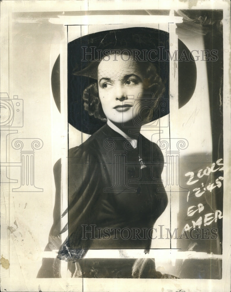 1938 Press Photo Virginia Walker, Baby Bay Girl - Historic Images