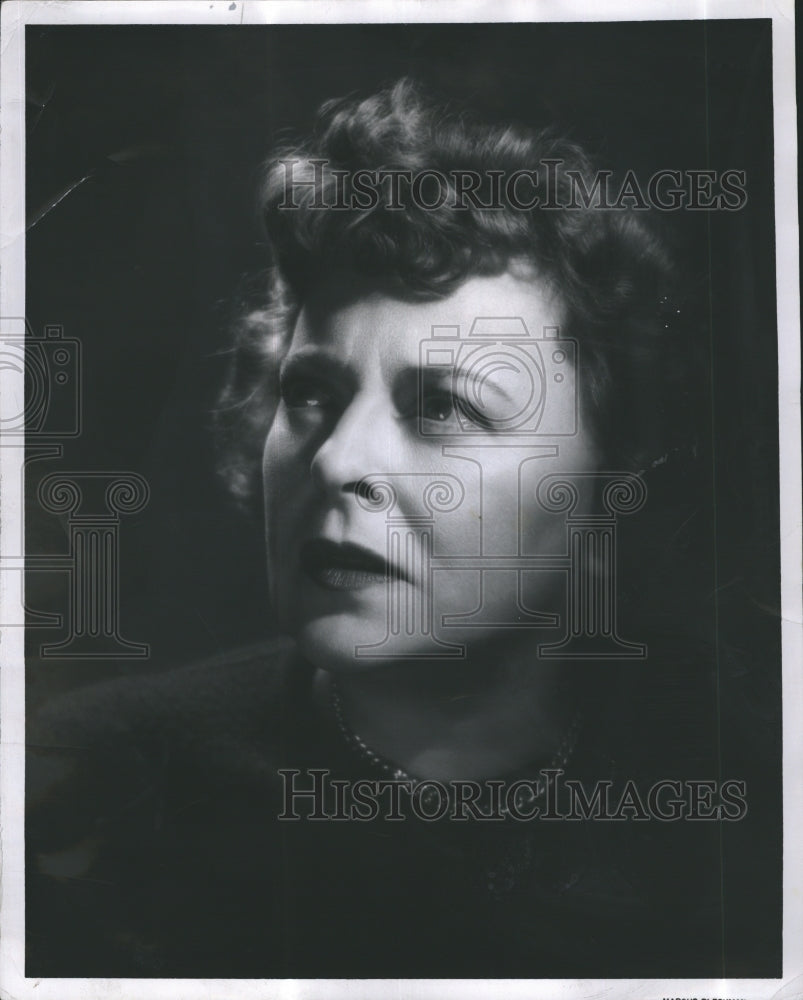 1957 Press Photo June Walker &quot;Middle of the Night&quot; - Historic Images