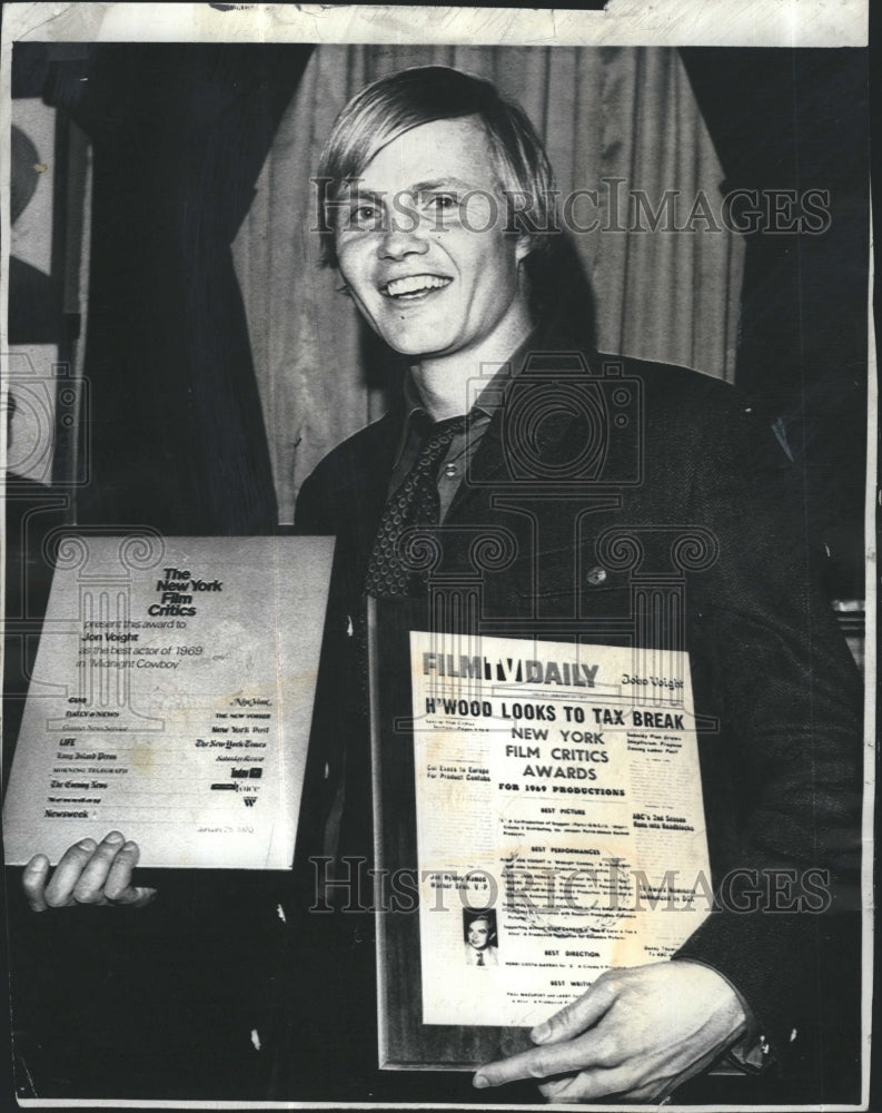 1970 Press Photo Jon Voight, co-star of &quot;Midnight Cowboy&quot; - Historic Images