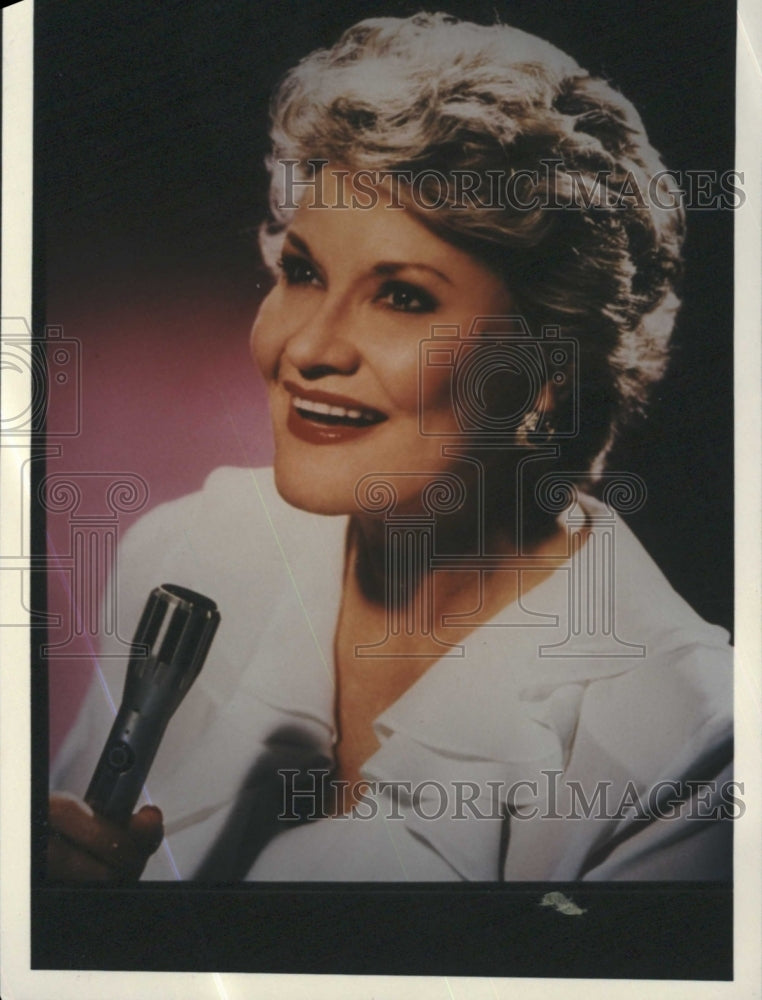 Press Photo Patti Page - Historic Images