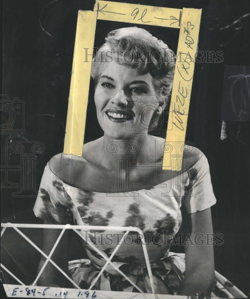 Press Photo Patti Page, singer, The New Oldsmobile Show - Historic Images