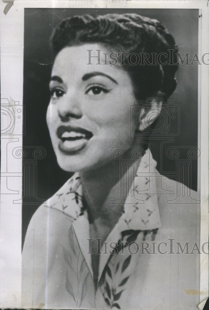 Press Photo Singer Dorothy McGuire - Historic Images