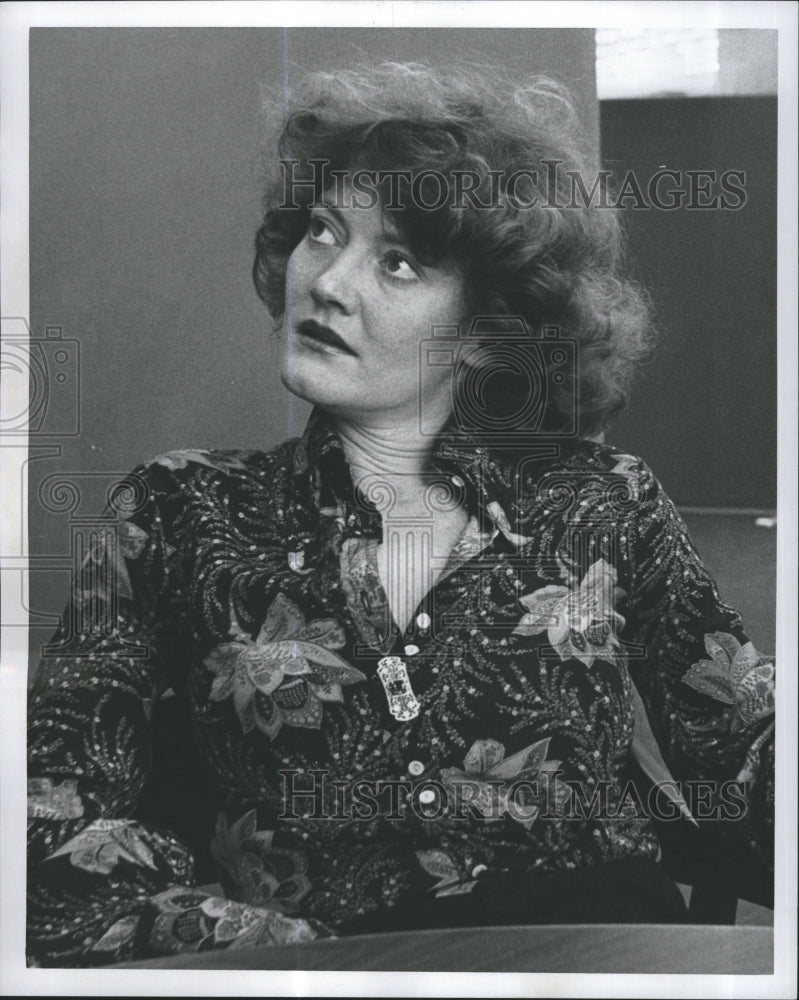 1977 Press Photo Katherine McGrath - Historic Images