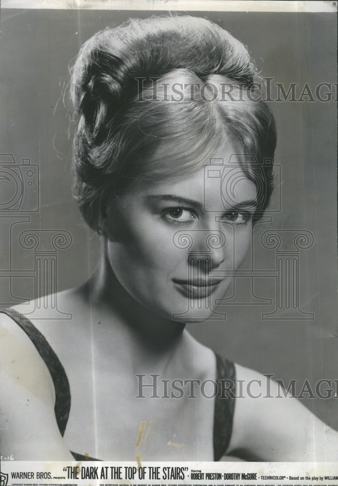 1963 Press Photo Dorothy McGuire, The Dark at the Top of the Stairs - Historic Images