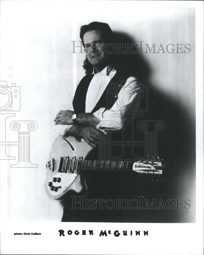 1995 Press Photo Roger McGuinn, James Roger McGuinn, The Byrds&#39; - Historic Images